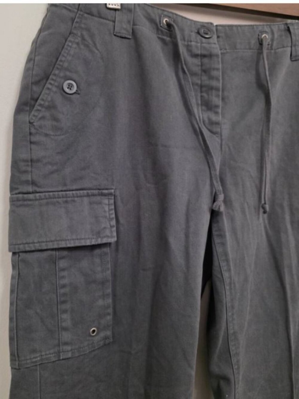 Nike ACG NWT Deep Creek Cargo Pants 8 Gray Straight Leg Outdoors Convertible - Picture 4 of 12